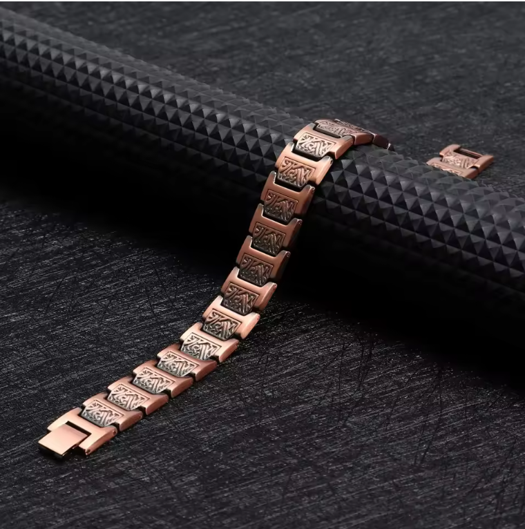 Premium Copper Magnetic Link Bracelet